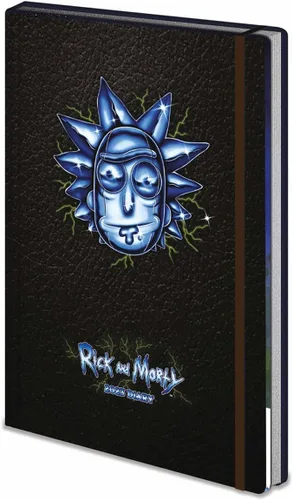 Pyramid International Rick and Morty SR74106 - Agenda 2023, tapa dura A5, planificador semanal a vista (diseño cibernético), producto oficial,