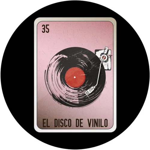 Miniatura 3 de El Disco De Vinilo - Tarjetas de bingo mexicanas de argot chicano PopSockets intercambiables PopGrip
