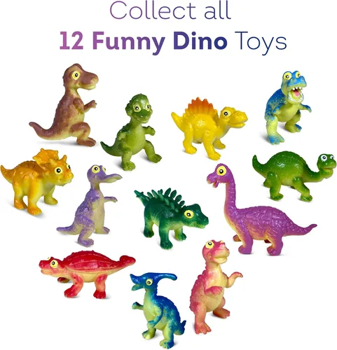 Miniatura 2 de Bombas de baño de dinosaurios fabricadas en Estados Unidos para niños con grandes dinosaurios divertidos juguetes sorpresa
