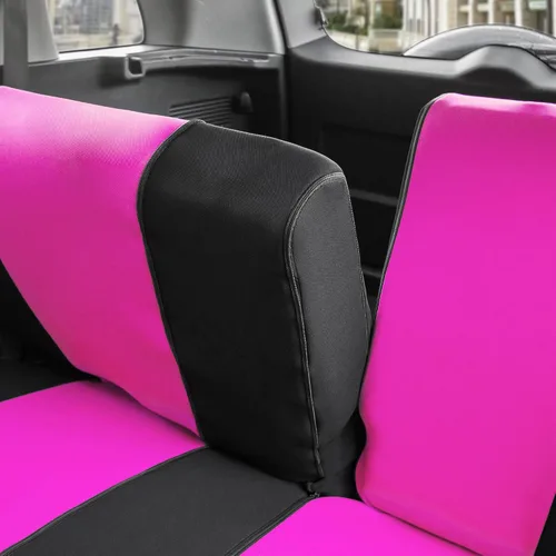 Miniatura 58 de FH Group Juego de fundas de tela para asiento delantero de automóvil para asientos de cubo, ajuste universal, compatible con bolsa de aire, fundas