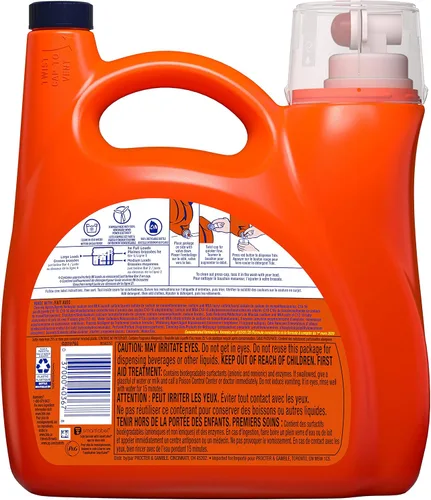 Miniatura 2 de Tide Detergente Líquido para Ropa, Original, 96 Cargas, 138 Onzas Líquidas