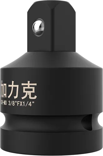 Miniatura 15 de Adaptador de enchufe de impacto y reductor de 1 pulgada (F) a 1/2 pulgadas (M) para llave de trinquete, hembra a macho, CR-MO, (negro)