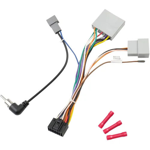 Miniatura 9 de Arnés de cableado de radio aftermarket de 20 pines, adaptador compatible con Honda Suzuki Acura ISO, conector de cable de estéreo de coche