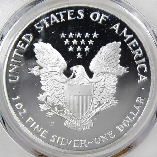 Miniatura 4 de 1993 P American Silver Eagle PR 70 DCAM PCGS Lingotes Prueba SKU: IPC5133