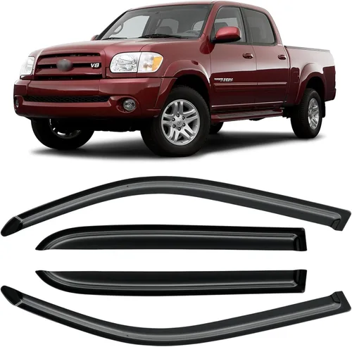 Miniatura 14 de Visores para ventanas y protectores contra la lluvia para Ford F150 de cabina estándar 1980-1996, Deflectores de viento y protectores para ventanas