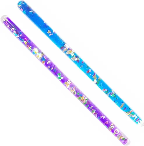 Miniatura 2 de Varita de Purpurina, Tubo Maravilla Mágico - para Niños, Sala Sensorial, Reemplazo de Vara de Caleidoscopio Dos Varas Maravilla de 27.9 cm