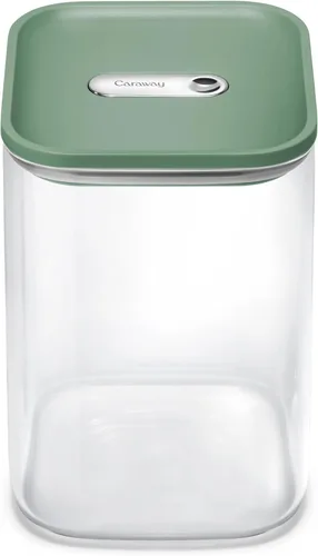 Miniatura 14 de Caraway 1 qt de vidrio Contenedor hermético de almacenamiento de alimentos con tapa – Contenedor de almacenamiento de cocina sin tóxicos, sin BPA