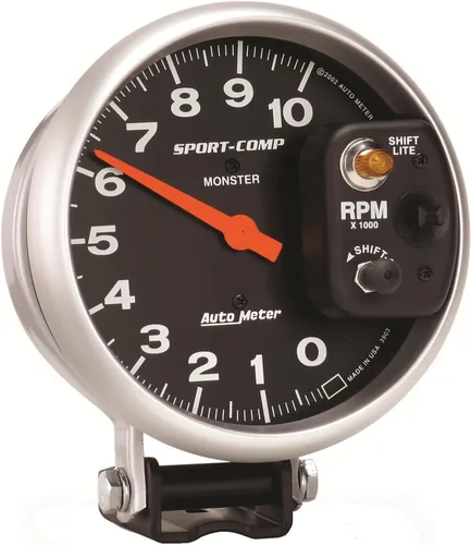 Miniatura 2 de Auto Meter Tacómetro 3903 Sport-Comp Shift-Lite, 5.000 in.