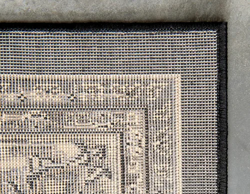 Miniatura 212 de Unique Loom Colección Sialk Hill - Alfombra de área Washington (3 pies 3 pulgadas x 5 pies 3 pulgadas, rectángulo, burdeos/crema)