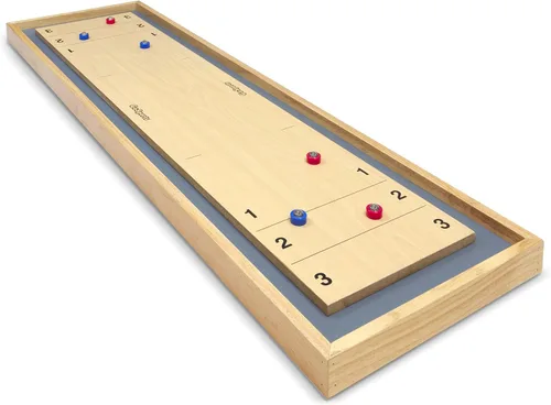 Miniatura 4 de GoSports Juego de Shuffleboard y Curling 2 en 1 de Mesa