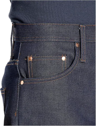 Miniatura 4 de Unbranded* The Brand Relax - Ajuste cónico, orillo índigo pesado de 21 onzas