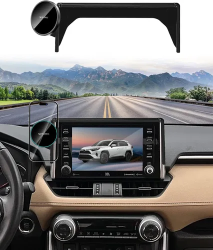 Miniatura 39 de Soporte para teléfono de coche para Toyota RAV4 2019-2024 Premium XLE, Adventure, TRD Off-Road, Limited, Hybrid XSE Accesorios de coche soporte
