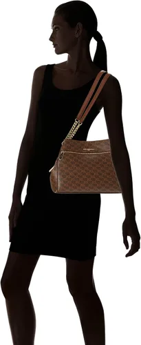 Miniatura 6 de Karl Lagerfeld Paris Bolso Hobo para mujer, WtBk Multi, talla única de EE. UU, WtBk Multi