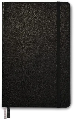 Miniatura 3 de Minimalism Art, diario de tapa dura premium, tamaño pequeño, clásico de 5" x 8.3", de 122 páginas numeradas, bolsillo con refuerzo, marcador