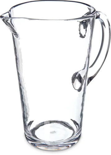 Carlisle FoodService Products Mingle - Jarra con aspecto de vidrio para servir bebidas, 74 onzas, 1 unidad, transparente