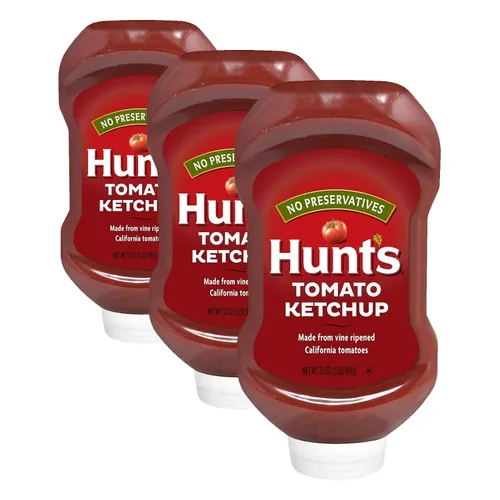 Miniatura 10 de Hunt's Ketchup de tomate, 20 oz