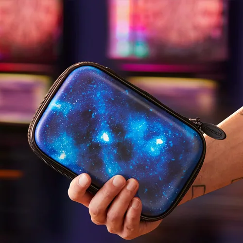 Miniatura 6 de Casemaster Sentinel - Funda para 6 dardos con capacidad para accesorios adicionales, puntas, ejes y vuelos, compatible con punta de acero y dardos