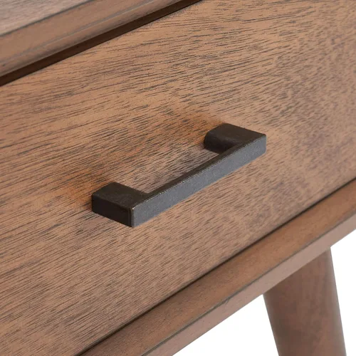 Miniatura 5 de Safavieh Home Collection Mozart Mid-Century - Mesa auxiliar rectangular con 2 cajones