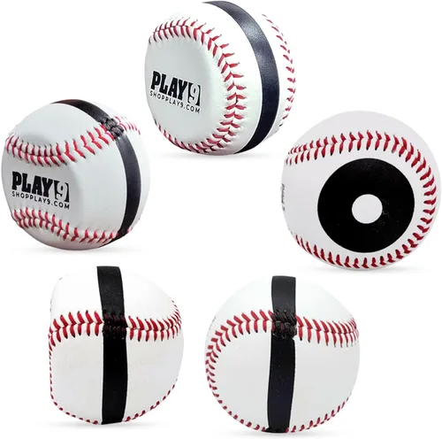 Miniatura 9 de Spinners de cuero de béisbol, entrenadores de giro de lanzamiento de béisbol