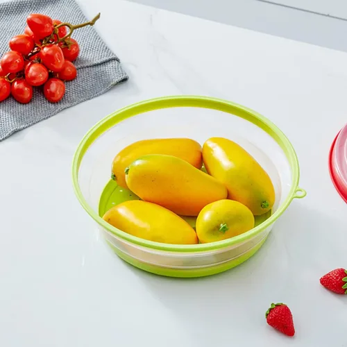 Miniatura 5 de Funda plegable para microondas de EE. UU., con diseño de gancho, funda para microondas multiusos, cubierta plegable para platos de alimentos, sin