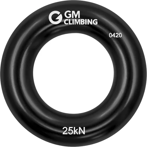 Miniatura 13 de GM CLIMBING Rappel Ring 25kN para escalada en roca Arborist Rescue Slackline Hammock