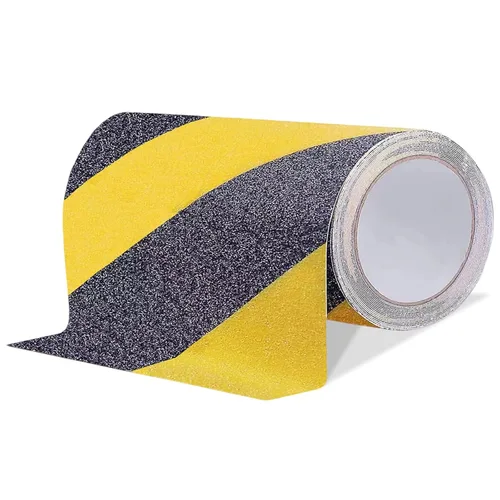 Miniatura 11 de Qingluan Cinta Antideslizante, Cinta de Seguridad Antideslizante Impermeable para Exteriores, Cinta de Agarre de Alta Adhesión para Escaleras, Paso