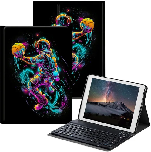 Miniatura 16 de Funda para Samsung Galaxy Tab S6 Lite 2022/2020 con teclado inalámbrico desmontable y soporte ajustable para proteger la tableta para Samsung Galaxy