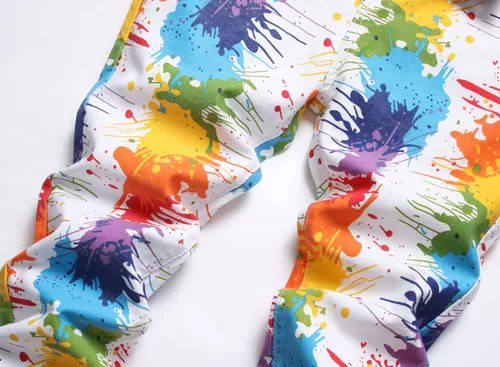 Miniatura 56 de Baylvn - Pantalones de mezclilla entallados y estampados para hombre con corte recto