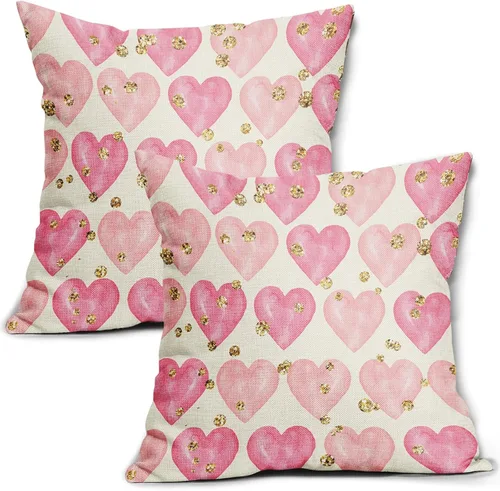 Miniatura 34 de Fundas de almohada de metal marrón óxido de 16 x 16 pulgadas, color dorado oxidado, canela, cobre, bronce, fundas metálicas, juego de 2 almohadas