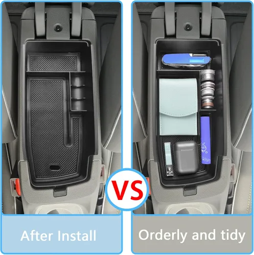 Miniatura 3 de EDBETOS Bandeja Organizadora de Consola Central Compatible con Chevy Bolt EUV Bolt EV Accesorios 2022-2023 Almacenamiento Interior de Reposabrazos