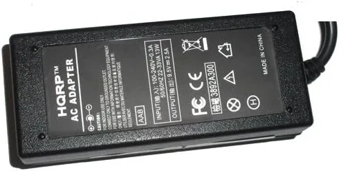 Miniatura 3 de HQRP Adaptador de CA para teclados Casio CTK-3200 / CTK3200 / CTK-4200 / CTK4200 / CTK-4400 / CTK4400 Cable de alimentación de teclados más