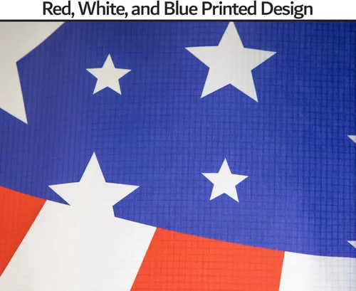 Miniatura 3 de In the Breeze Printed Delta Kites, Easy-Flying Single Line Kites for Kids & Adults Estrella Patriótica