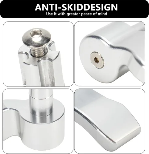 Miniatura 4 de Palanca de acelerador de pulgar antideslizante de aluminio CNC de repuesto compatible con Polaris Scrambler Sportsman 550/570/850/1000 2009-2018