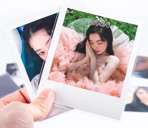 Miniatura 2 de Paquete de 50 fundas polaroid Kpop, ultra transparentes y ultra gruesas, fundas protectoras de 200 micras, perfectas para Kpop Standard 3.465x4.252