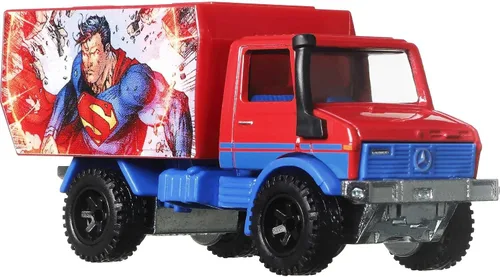 Miniatura 3 de Hot Wheels Mercedes 88 Unimog Vehículo a escala 1:64 para niños de 3 años en adelante y coleccionistas de autos de juguete clásicos, con nuevos
