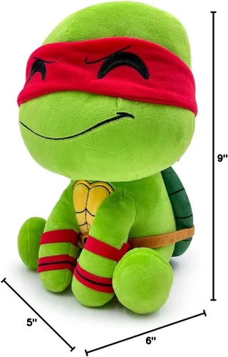 Miniatura 8 de Youtooz Teenage Mutant Ninja Turtles Raphael - Peluche coleccionable de 9 pulgadas de la colección Teenage Mutant Ninja Turtles