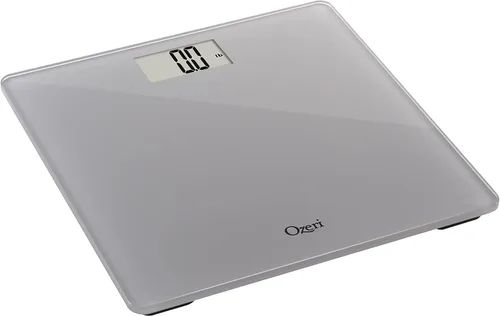 Miniatura 3 de Ozeri Báscula de baño de precisión, 440 libras 440.9lbs, en vidrio templado, con tecnología de sensor de 1.76oz, 0.1 libras 0.1lbs y tara