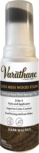 Miniatura 8 de Varathane 368033 - Tinte para madera con menos desorden y aplicador, 4 oz, gris humo