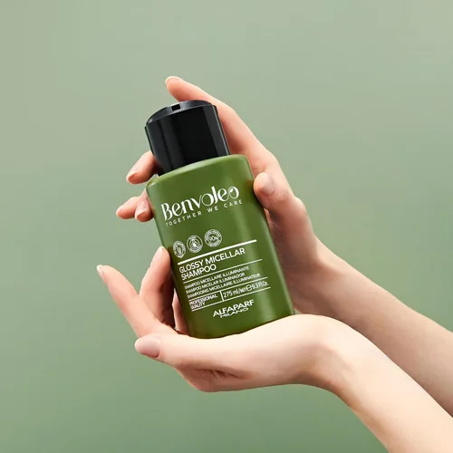 Miniatura 4 de ALFAPARF MILANO Benvoleo - Champú micelar brillante para cabello opaco - Cuidado del cabello limpio, vegano y sostenible - Champú sin sulfato