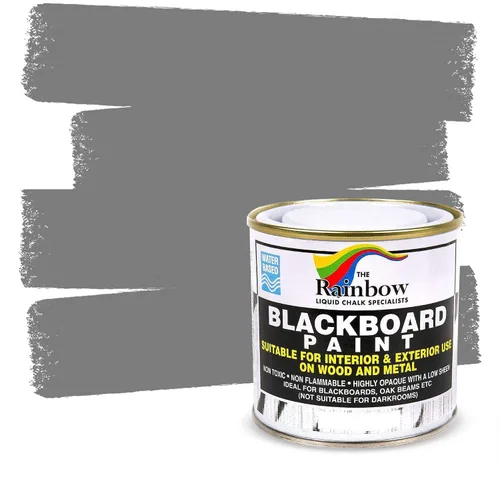 Miniatura 10 de Pintura para pizarra de tiza - Aplica con brocha en madera, metal, vidrio, pared, paneles de yeso, marcos o cualquier superficie. Usar con bolígrafo