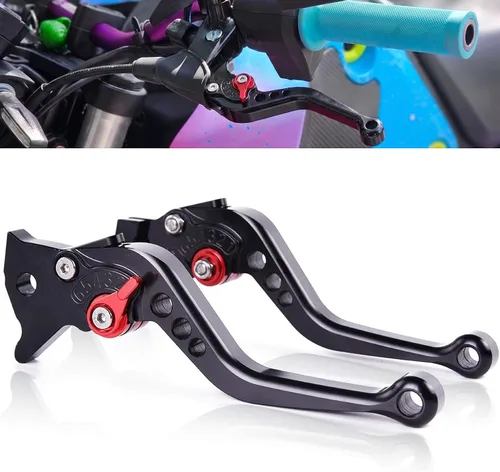 Palancas de embrague de freno corto CNC ajustables para Suzuki SV650/S 1999-2009, RGV 250 todos los años, RF 600R 1993, GSXR 750 1990-1991,