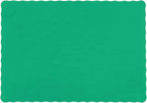 Miniatura 9 de Manteles individuales decorativos desechables de papel, elegantes manteles individuales de papel con borde de lujo, manteles individuales de papel