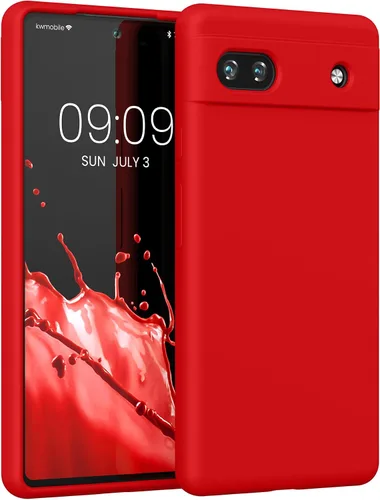 Miniatura 380 de kwmobile Funda Compatible con Google Pixel 6 Pro - Funda de Teléfono de Silicona TPU con Acabado Suave - Azul Caribe