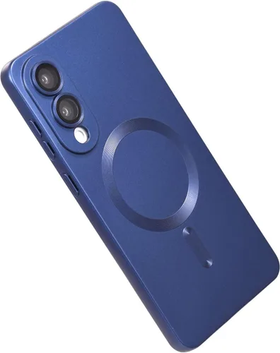 Miniatura 63 de Funda magnética para Samsung Galaxy S22 Ultra, silicona suave, delgada, antiarañazos, con protección de cámara, compatible con MagSafe, color negro
