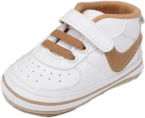 Miniatura 6 de Clowora Unsex - Zapatos de bebé para niños y niñas, tenis antideslizantes con suela de goma suave, zapatos ligeros