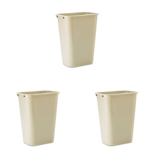 Miniatura 24 de Rubbermaid Commercial Products - Basurero de escritorio de resina plástica Azul