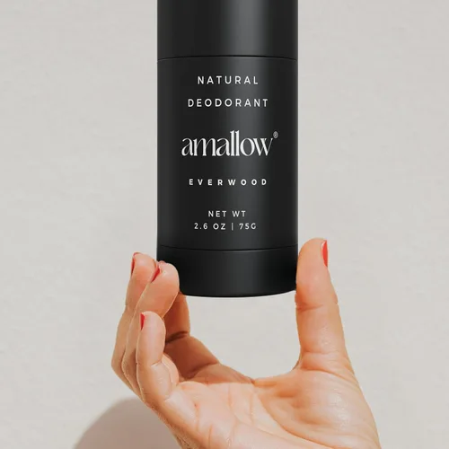 Miniatura 4 de Amallow - Desodorante natural – Sin sal de aluminio, a base de sebo, sin bicarbonato de sodio, con magnesio y zinc – Protección contra olores