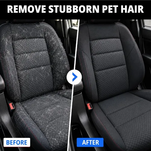 Miniatura 6 de Pet Hair Removal for Home & Car 3-in-1 – Reusable Dog & Cat Removal Kit with Pet Tool, Glove, Mini Detail Cleaning & Furniture Hair Remover for