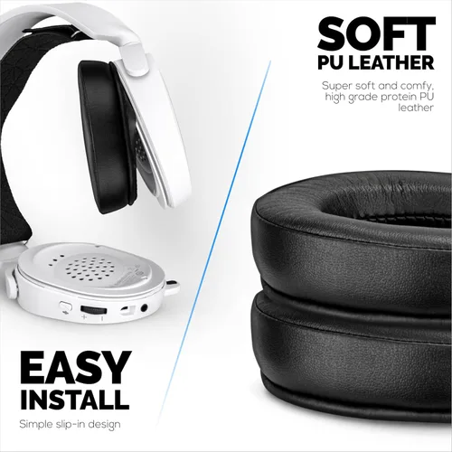 Miniatura 5 de Almohadillas de gel para juegos SteelSeries Arctis 1, Arctis 3, Arctis 5, Arctis 7, Arctis 9X, Arctis Pro y Arctis Prime Earpads para auriculares