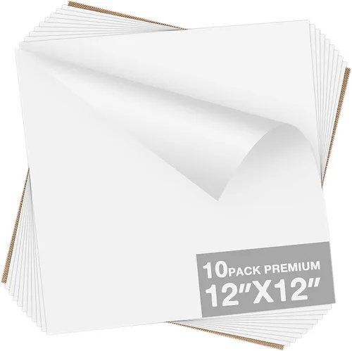 Miniatura 14 de Dysania Paquete de vinilo rojo de transferencia de calor – (12 x 12 pulgadas), vinilo HTV rojo, paquete de 10 vinilos para planchar para Silhouette